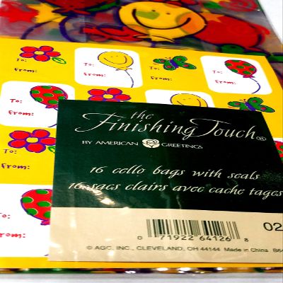 16 Count Cello Balloon Bags with Seals