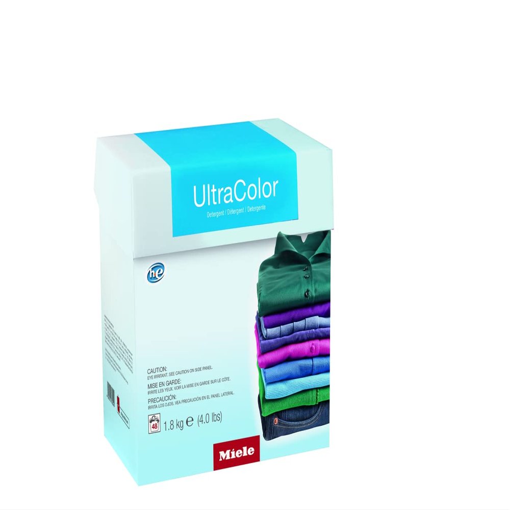 Miele Genuine WA UC 1803 P UltraColor Powder Laundry Detergent for Colors and Black Clothing, Compatible with Miele Washing Machines, 48 Wash Loads, 4 lbs  10459790