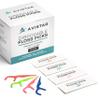 450 Individually Wrapped Floss Picks - Multi-Color Travel Floss Picks - Easy Grip Disposable Floss Picks - Dental Flossers for Teeth - Gently Removes Plaque & Food Particles Between Teeth view 1