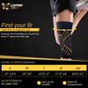 CopperJoint Knee Brace Women/Men -Copper Compression Knee Sleeves for Men, Knee Support Brace for Workout, Compression Sleeve, Pull On Knee Brace for Women, Copper Knee Braces for Men 2XL view 2