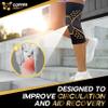 CopperJoint Knee Brace Women/Men -Copper Compression Knee Sleeves for Men, Knee Support Brace for Workout, Compression Sleeve, Pull On Knee Brace for Women, Copper Knee Braces for Men 2XL view 3