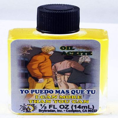 12 PIECES BRYBRADAN I Can More Than You Can Oil/Yo Puedo Mas Que Tu ACEITE 1/2 FL OZ 14.7ML