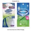 DenTek Easy Brush Interdental Cleaners, Brushes Between Teeth, Tight Teeth, Mint Flavor, 16 Count (Pack of 6) view 3