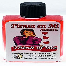 12 PIECES BRYBRADAN THINK OF ME OIL/PIENSA EN MI ACEITE 1/2 FL OZ 14.7ML