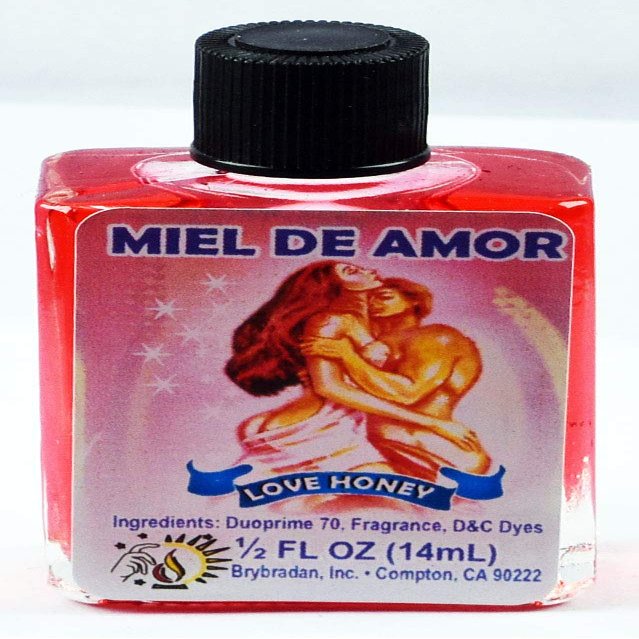 12 Pieces Love Honey Spiritual Anointing Oil Miel de Amor Aceite - 1/2 FL OZ 14.7ML