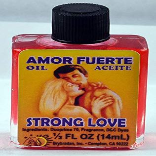 12 Pieces BRYBRADAN Strong Love Oil/Amor Fuerte ACEITE 1/2 FL OZ 14.7ML