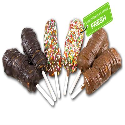 US Sweets Chocolate Covered Marshmallows - Marshmallows Dipped in Chocolate & Caramel with Sprinkles | Gourmet Candy Treat | Delicious Gift | Handmade in Small Batches | Guaranteed to Arrive Fresh