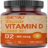 DEVA Vegan Vitamin D2 60 mcg 2400 IU, Ergocalciferol Supplement with No Animal Ingredients, 90 Tablets, 1-Pack view 1