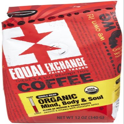100% Organic Whole Bean Mind, Body & Soul Coffee