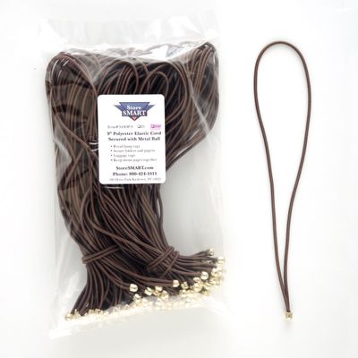 StoreSMART - Polyester Elastic Cord (Loop) - 100-Pack - LOOP-9-100