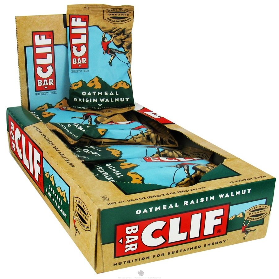 Clif Bar, Oatmeal Raisin Walnut, 12 Bars