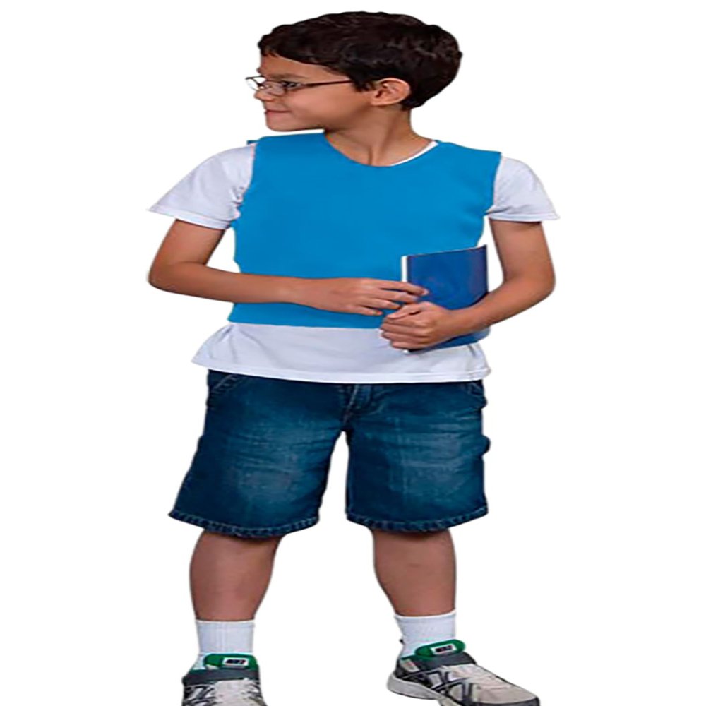 Abilitations Integrations Deep Pressure Sensory Vest, XX Small, Blue