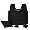 Abilitations Weighted 6 Pound Vest, 39 x 19 to 24 Inches, Black, Large - 1387587 view 1