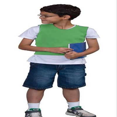 Abilitations Integrations Deep Pressure Sensory Vest, Medium, Green