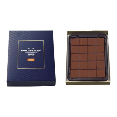 ROYCE' Nama Chocolate "Au Lait" - Chocolate with Cherry and Orange Liquerur Notes | Gourmet Snack for Gifting & Indulging | Japanese Chocolate from Hokkaido (20 Pieces of Chocolate)