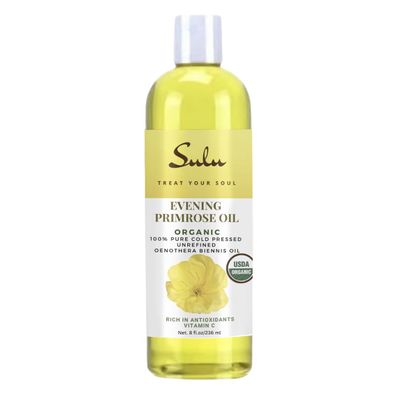 100% Pure Organic All Natural Evening Primrose Oil 12% GLA (8 oz)