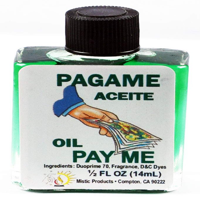 12 Pieces BRYBRADAN Pay ME Oil/PAGAME ACEITE 1/2 FL OZ 14.7ML