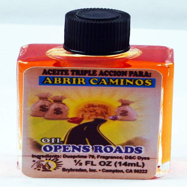 12 Pieces BRYBRADAN Open Roads Oil/ABRIR CAMINOS ACEITE 1/2 FL OZ 14.7ML