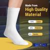 PhysiciansChoiceDiabeticSocks - Diabetics socks for Men & Women - Stretchable Neurosocks - Seamless Crew Socks - 12 Pack (US, Numeric, 10, 13, Regular, Tall, White) view 4