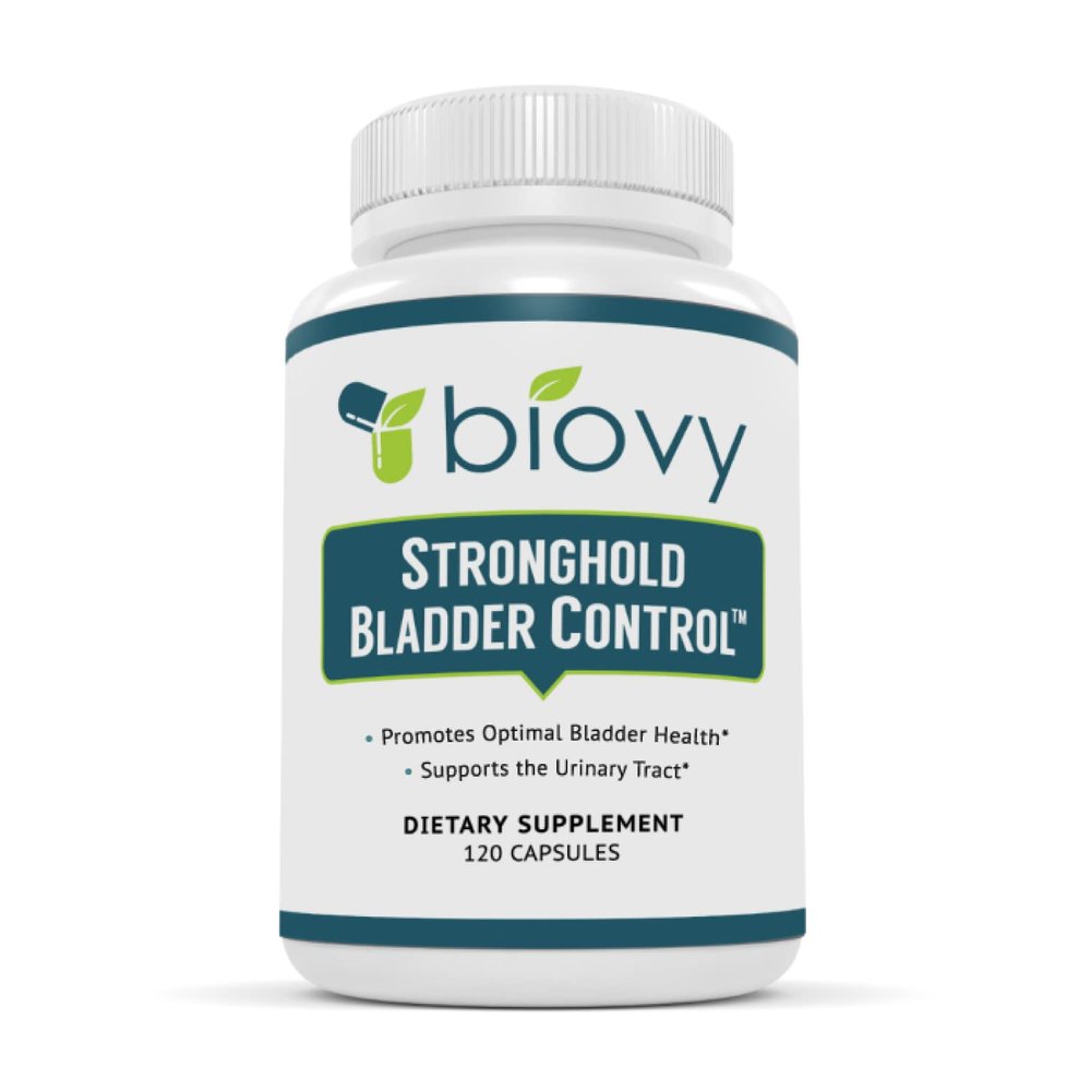 Stronghold Bladder Control for Men and Women -Supports Healthy Urinary Flow (Already Within Normal Ranges) - 120 Capsules