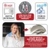 Core Products Soft Comfort CorPak  Reusable Hot & Cold Therapy Pack, Ice Pack for Injuries, No-Frost Compress for Muscle, Back & Joint Pain Relief  3" x 5", Made in USA view 3