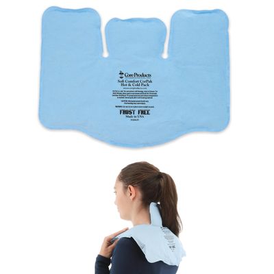 Core Products Soft Comfort CorPak  Reusable Hot & Cold Therapy Pack, Ice Pack for Injuries, No-Frost Compress for Muscle, Back & Joint Pain Relief  11" x 15", Made in USA