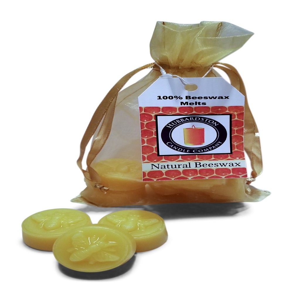 100% Pure Beeswax Melts, Hand Poured by Hubbardston Candle Company (6)