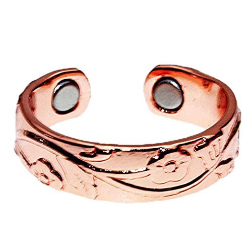 LONGRN-Magnetic Copper Ring adjustable size for Women