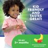 Brilliant Oral Care Kids Fluoride Free Toothpaste, Spry Gel with Xylitol, Strawberry Banana Flavor for Ages 3+ Months, 2 fl oz, 1 Pack view 3