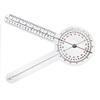 Rehabilitation Advantage 12 Orthopedic ROM Gauge  Therapy Goniometer & Joint Angle Measurement Tool for PT, Chiropractic, Sports Medicine, Rehab, Knee & Arm Mobility Testing view 1