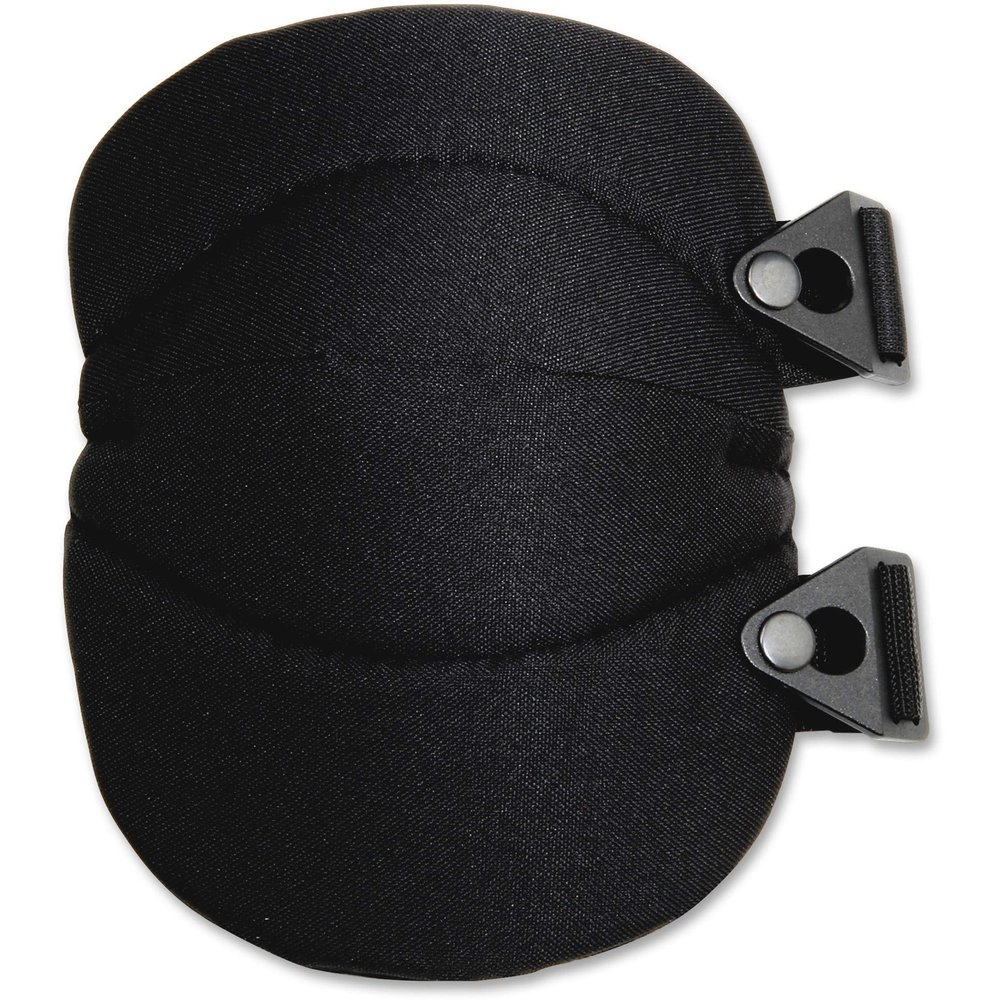 230 Black Wide Soft Cap Knee Pads - Buckle