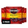 Jack Link's Teriyaki Beef Jerky Multipack - (5 Pack) 0.625 oz Bags - Ready to Eat Real Meat Protein Snacks - 7g Protein per Serving - Made with 100% Real Beef view 1
