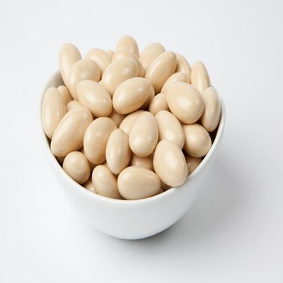 Ivory Jordan Almonds (10 Pound Case)