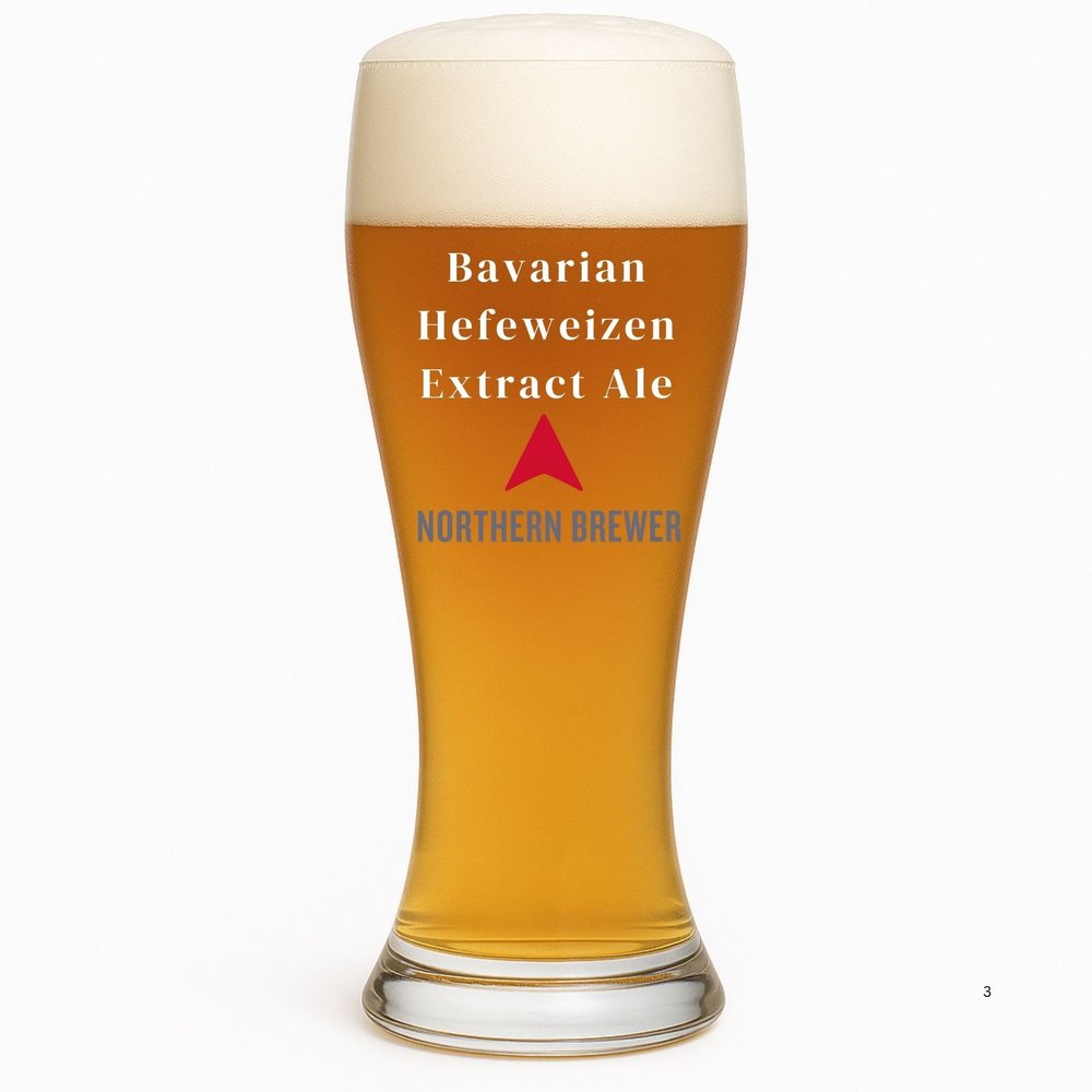 Northern Brewer - Bavarian Hefeweizen Extract Ale Beer Recipe Kit - Makes 5 Gallons