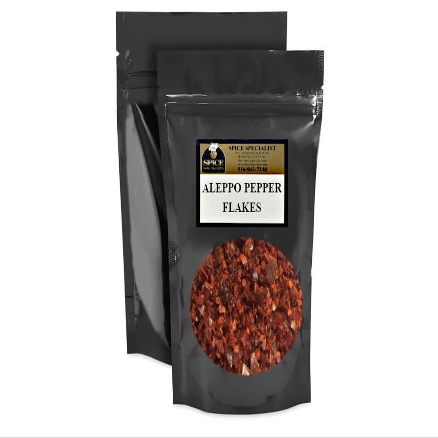 Aleppo/Marash Pepper 1 lb. resealable Bag - Halaby pepper/Pul Biber/Haleb Biber - Turkish, Middle Eastern and Mediterranean Cuisine - KOSHER - (Small and Bulk options available)