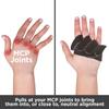 BraceAbility Ulnar Deviation & Drift Hand Splint | MCP Knuckle Joint Support Brace for Rheumatoid Arthritis & Tendonitis Pain Relief, Finger Straightener & Stretcher Glove - S (SM/MED) RIGHT view 3
