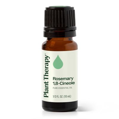 Plant Therapy Rosemary Essential Oil for Hair Growth, 100% Pure, Undiluted, Natural Aromatherapy for Diffuser & Rosemary Oil for Hair & Scalp, Therapeutic Grade 10 mL (1/3 oz)