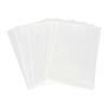 100 Pcs 6x8 Inch Clear Self-Sealing Cellophane Bags Resealable Plastic Sleeves for Clothing Bakery Cookies Candy Treats Gift Packaging view 1