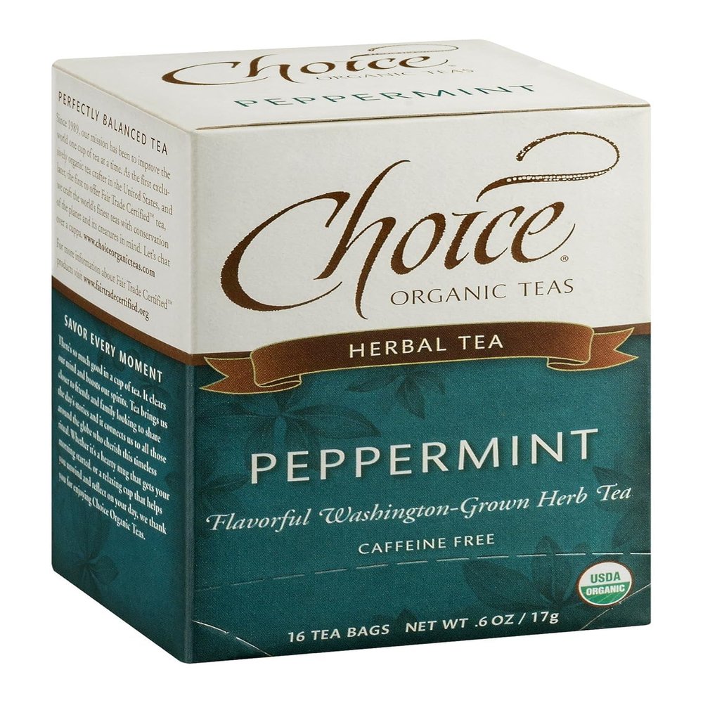 Choice Tea Tea Peppermint Org