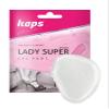 Lady Super High Heel Gel Pads, Non Slip, Transparent Forefoot Shoe Cushions  Self Sticking, Washable view 1