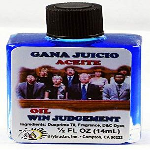 12 Pieces BRYBRADAN Win Judgement Oil/GANA JUICIO ACEITE 1/2 FL OZ 14.7ML