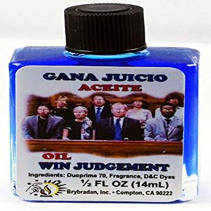 12 Pieces BRYBRADAN Win Judgement Oil/GANA JUICIO ACEITE 1/2 FL OZ 14.7ML