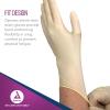 Dynarex Sterile Disposable Latex Exam Gloves, Powder-Free, Sterilely Packaged in Pairs, Professional Medical and Healthcare Use, Bisque, Large, 8 Boxes - 50 Pairs/Box view 4