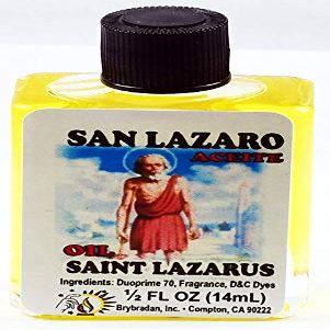 12 Pieces BRYBRADAN ST.Lazarus Oil/SAN Lazaro ACEITE 1/2 FL OZ 14.7ML