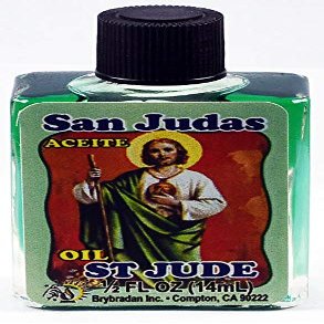 12 Pieces BRYBRADAN ST. Jude Oil/SAN Judas ACEITE 1/2 FL OZ 14.7ML