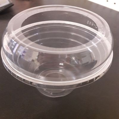100sets 16oz. Plastic Ultra Clear Cups with BIG hole DOME lids is for cold drinks like iced coffee, Bubble Tea, Frozen Cocktails, water, Sosa and jucies