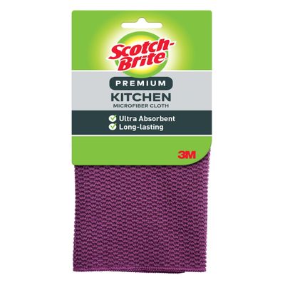 Scotch-Brite Microfiber Premium Kitchen Cloth, 1 Count