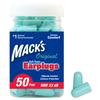 Mack's Original Soft Foam Earplugs, 50 Pair - 33dB Highest NRR, Comfortable Ear Plugs for Sleeping, Snoring, Work, Travel & Loud Events | Made in USA view 1