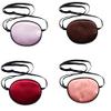 1pc Brown Silk Single Eye Patch Mask Amblyopia Corrected Visual Recovery Lazy Eyes Patches Care Blindfold Cover For Masks Strabismus (Adult Size) view 2