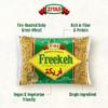 Ziyad Freekeh Fire Roasted Baby Wheat 16 oz - Nutty Earthy Flavor - Vegan Ancient Grain - Gluten Free, High Protein Fiber-Rich - Ideal for Pilafs, Soups, Salads - No Presoaking Needed view 4